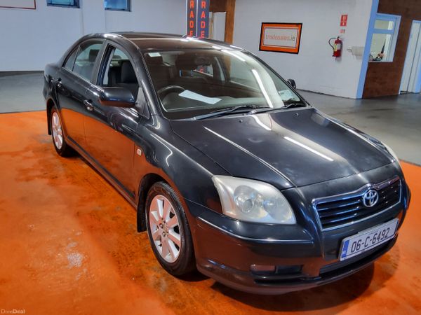 Toyota Avensis Saloon, Petrol, 2006, Black