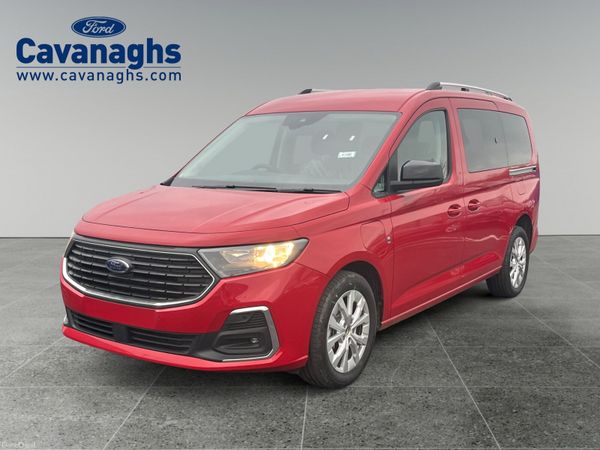 Ford Tourneo Connect MPV, Petrol Plug-in Hybrid, 2026, Red