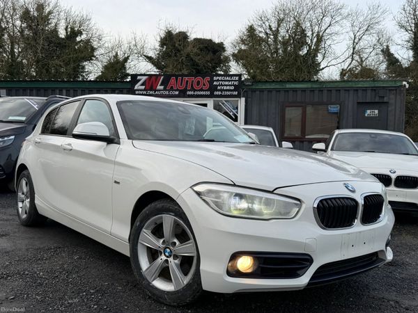 BMW 1-Series Hatchback, Petrol, 2016, White