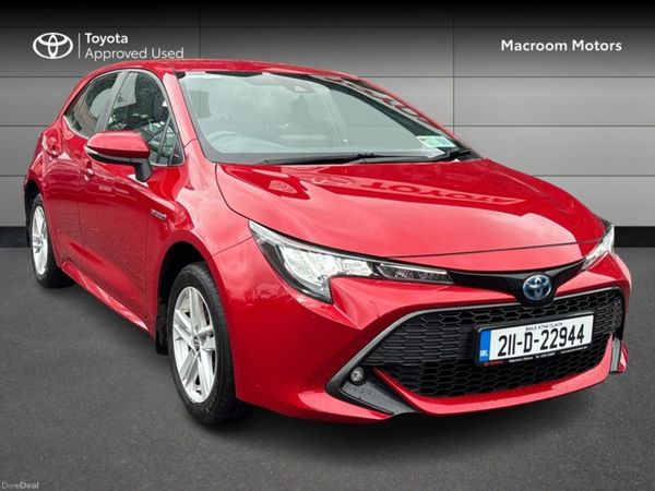 Toyota Corolla Hatchback, Petrol Hybrid, 2021, Red