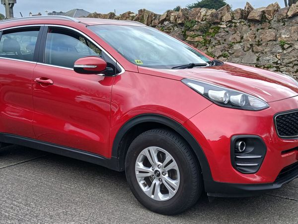 Kia Sportage SUV, Diesel, 2017, Red
