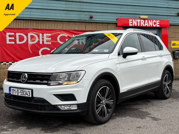 Volkswagen Tiguan SUV, Diesel, 2017, White