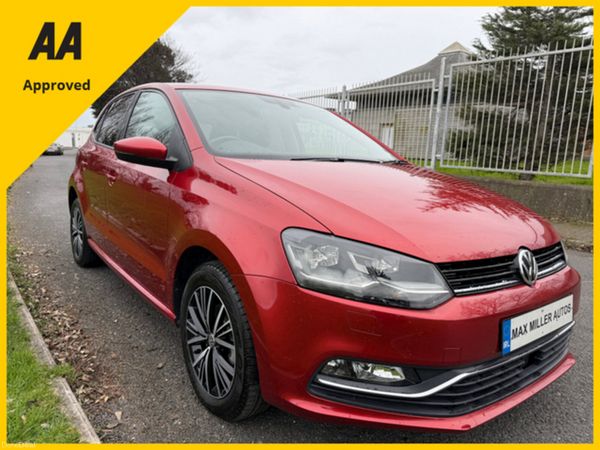 Volkswagen Polo Hatchback, Petrol, 2016, Red