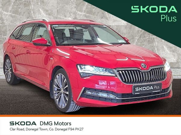 Skoda Superb Estate, Diesel, 2023, Red