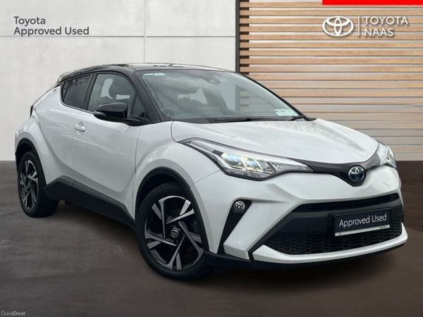 Toyota C-HR SUV, Petrol Hybrid, 2023, White