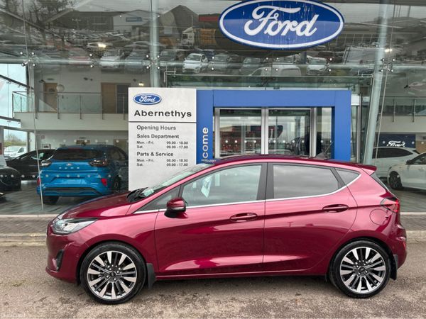 Ford Fiesta Hatchback, Petrol Hybrid, 2022, Red