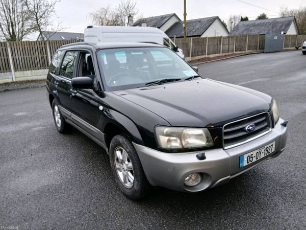 Subaru Forester SUV, Petrol, 2005, Black