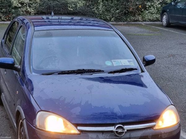 Opel Corsa Hatchback, Petrol, 2003, Blue