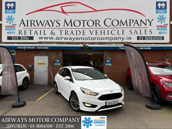 Ford Focus Hatchback, Petrol, 2018, White