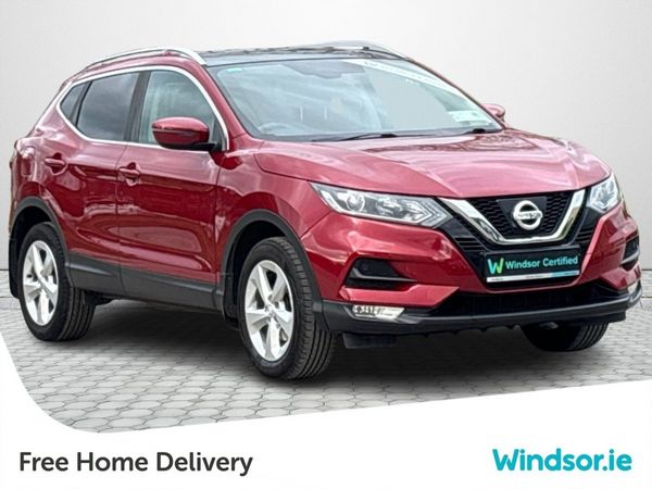 Nissan Qashqai MPV, Petrol, 2018, Red