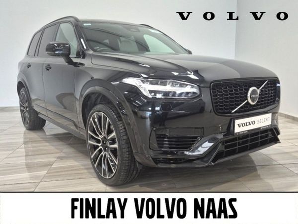 Volvo XC90 SUV, Petrol Plug-in Hybrid, 2024, Black