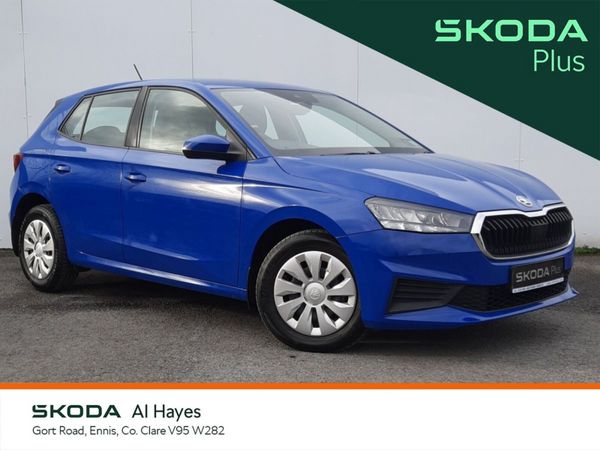 Skoda Fabia Hatchback, Petrol, 2023, Blue
