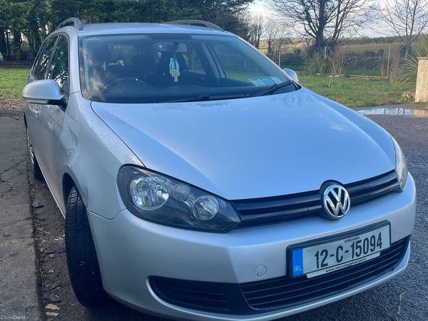 Volkswagen Golf Estate, Diesel, 2012, Silver