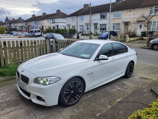 BMW 5-Series Saloon, Diesel, 2016, White