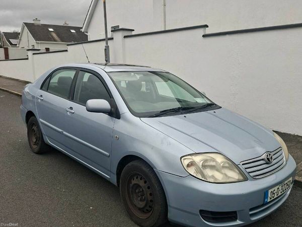 Toyota Corolla Saloon, Petrol, 2005, Blue