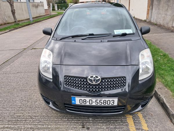 Toyota Yaris Hatchback, Petrol, 2008, Black
