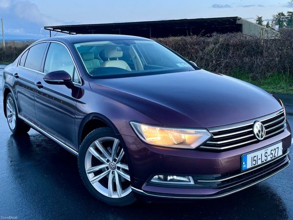 Volkswagen Passat Saloon, Diesel, 2015, Red