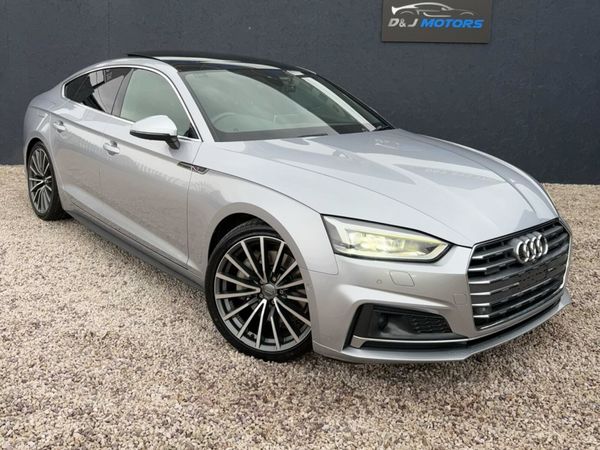 Audi A5 Saloon, Petrol, 2018, Silver