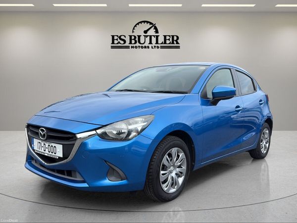 Mazda Demio Hatchback, Petrol, 2017, Blue