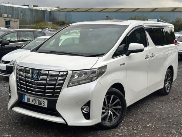 Toyota Alphard MPV, Petrol Hybrid, 2015, White