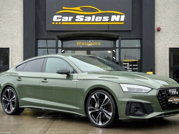Audi A5 Hatchback, Diesel Hybrid, 2021, Green