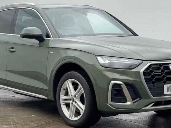Audi Q5 SUV, Diesel Hybrid, 2023, Green