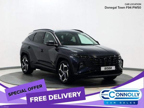 Hyundai Tucson SUV, Petrol Hybrid, 2022, Grey