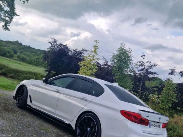 BMW 5-Series Saloon, Diesel, 2017, White