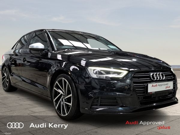 Audi A3 Saloon, Petrol, 2017, Black