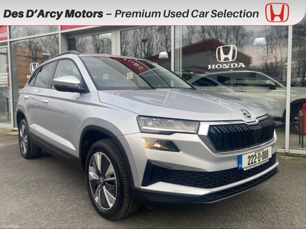 Skoda Karoq Estate, Petrol, 2022, Silver