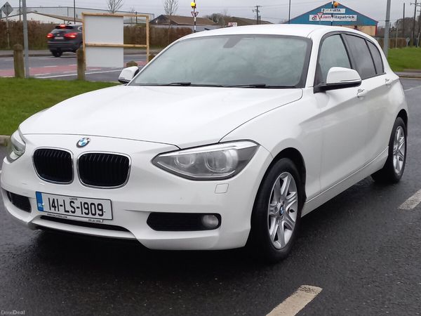 BMW 1-Series Hatchback, Petrol, 2014, White