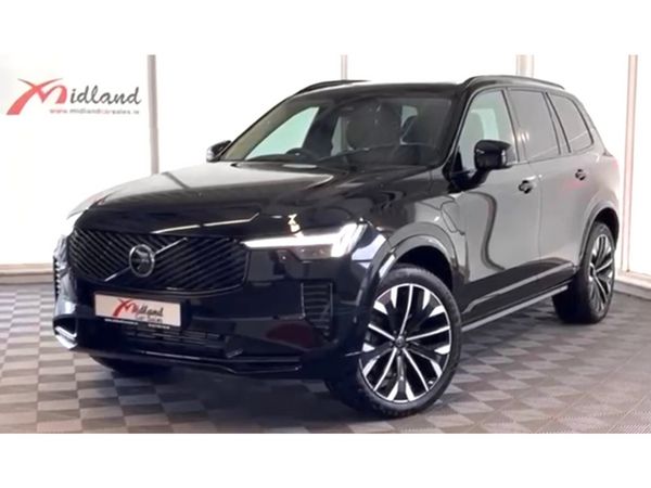 Volvo XC90 Estate, Petrol Hybrid, 2025, Black