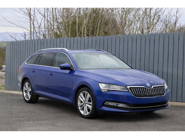 Skoda Superb Estate, Diesel, 2022, Blue