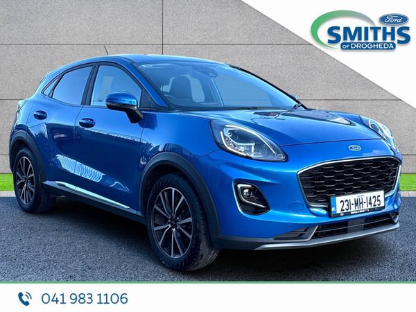 Ford Puma MPV, Petrol Hybrid, 2023, Blue