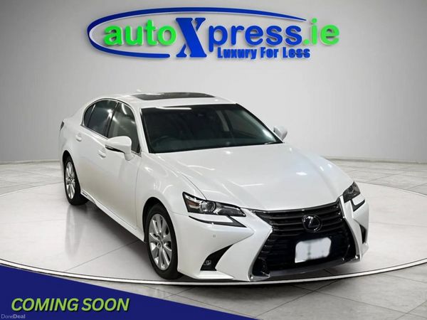 Lexus GS Saloon, Petrol Hybrid, 2020, White