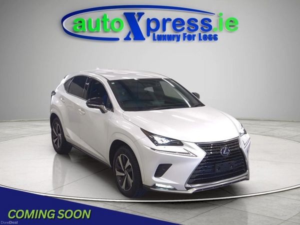 Lexus NX SUV, Petrol Hybrid, 2021, White