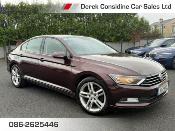 Volkswagen Passat Saloon, Diesel, 2016, Red