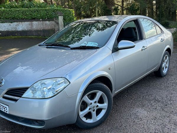 Nissan Primera Saloon, Petrol, 2007, Silver