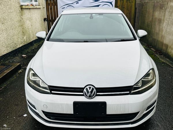 Volkswagen Golf Hatchback, Petrol, 2014, White