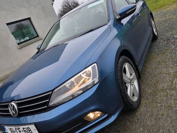 Volkswagen Jetta Saloon, Diesel, 2016, Blue