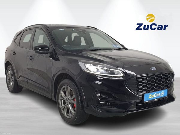 Ford Kuga SUV, Petrol Plug-in Hybrid, 2023, Black