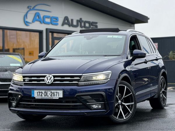 Volkswagen Tiguan SUV, Diesel, 2017, Blue