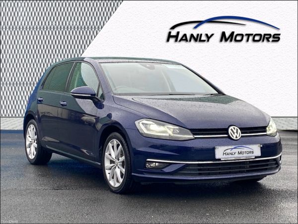 Volkswagen Golf Hatchback, Petrol, 2019, Blue