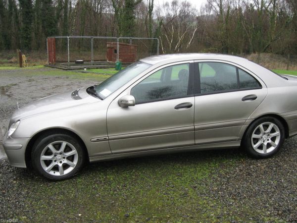 Mercedes-Benz C-Class Saloon, Petrol, 2006, Silver