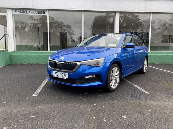 Skoda Scala Hatchback, Petrol, 2020, Blue