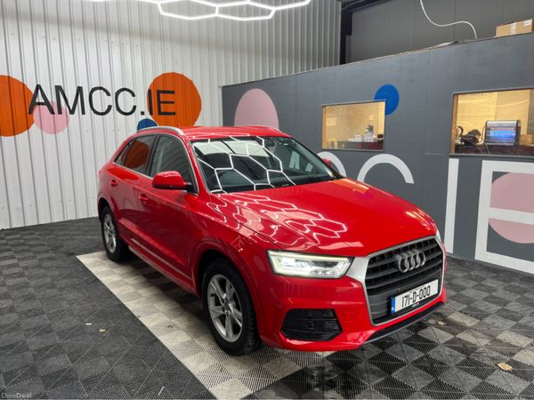 Audi Q3 SUV, Petrol, 2017, Red