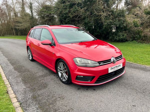 Volkswagen Golf Estate, Petrol, 2014, Red