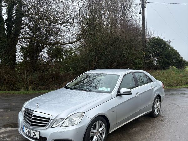 Mercedes-Benz E-Class Saloon, Diesel, 2012, Silver