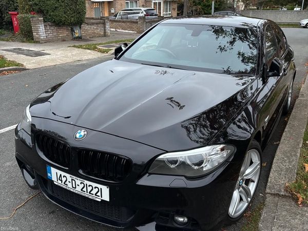BMW 5-Series Saloon, Diesel, 2014, Black