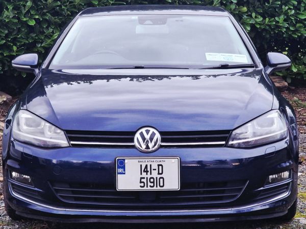 Volkswagen Golf Hatchback, Petrol, 2014, Blue